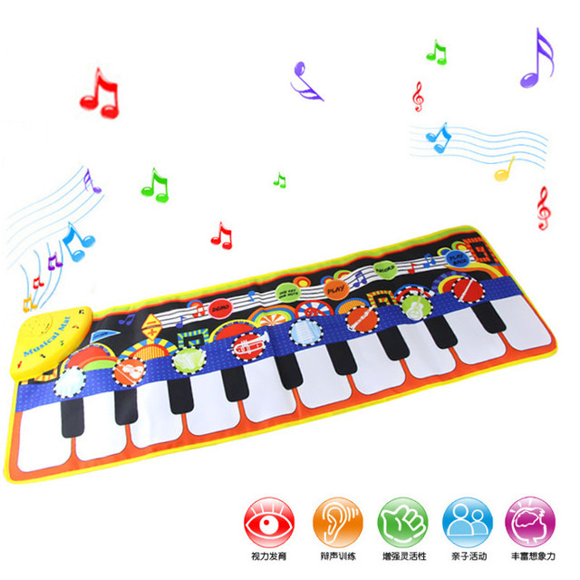 Tapete De Piano Musical Infantil, Manta Para Piano Musical, Instrumento  Musical Multifuncional, Jogo Grande, Esteira De Engatinhar, Aniversário -  Instrumentos Musicais De Brinquedo - AliExpress